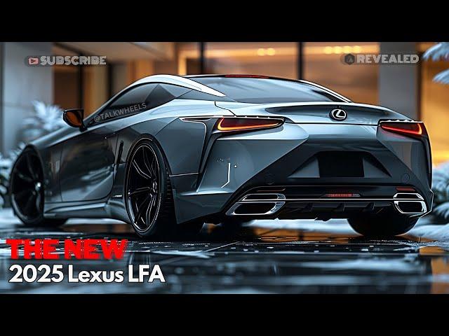 Breaking Down the 2025 Lexus LFA: The Good and the Great! Redefine Power and Luxury?