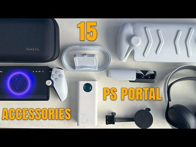 15 ESSENTIAL Playstation PS Portal Accessories. PS5. What is your pick?