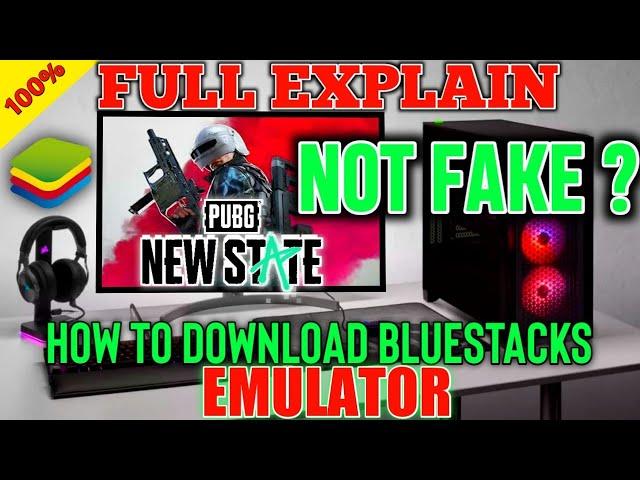 PUBG New State Black Screen Problem Fix BlueStacks | How To Play On Emulator | Pubg New State Update