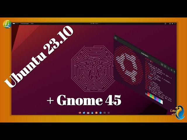 Ubuntu 23.10 mit Gnome 45