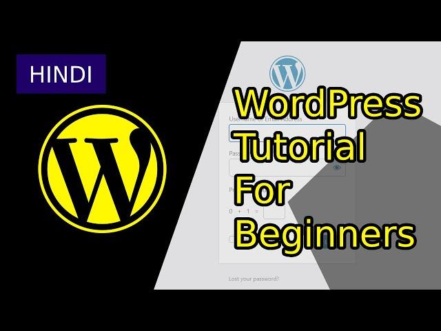 WordPress Tutorial For Beginners | How to make a WordPress website or Ecommerce Website in WordPress