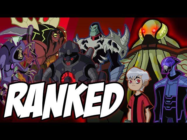 Ben 10 Villains Ranked!