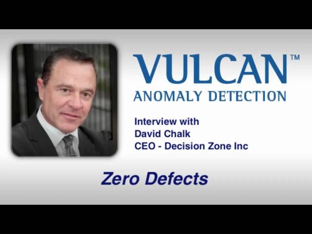 Vulcan Anomaly Detection - Zero Defect by Protecting Process Inputs