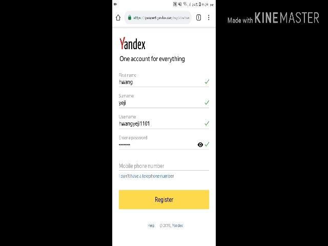 HOW TO MAKE YANDEX MAIL ( LEGIT )