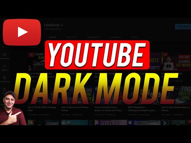 How To Enable Dark Mode on YouTube - New Update