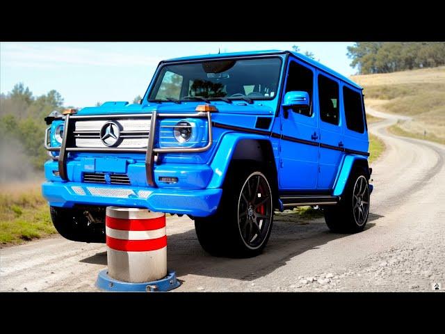 Cars vs Bollards Challenge in BeamNG Drive!