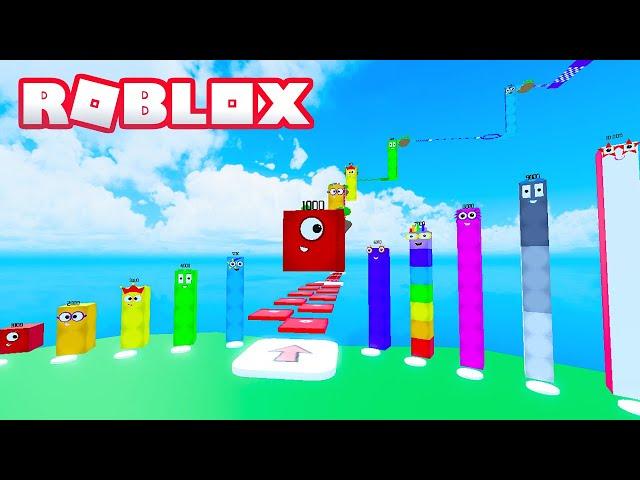 [NEW] Numberblocks 1000 OBBY | Roblox