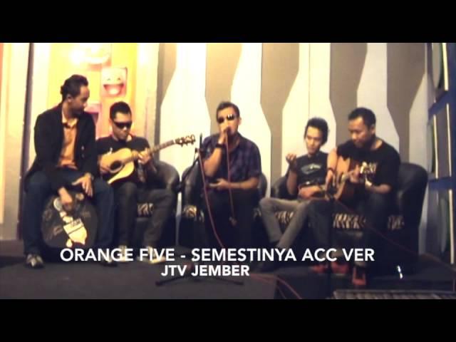 Semestinya - Orange Five - JTV Jember #music