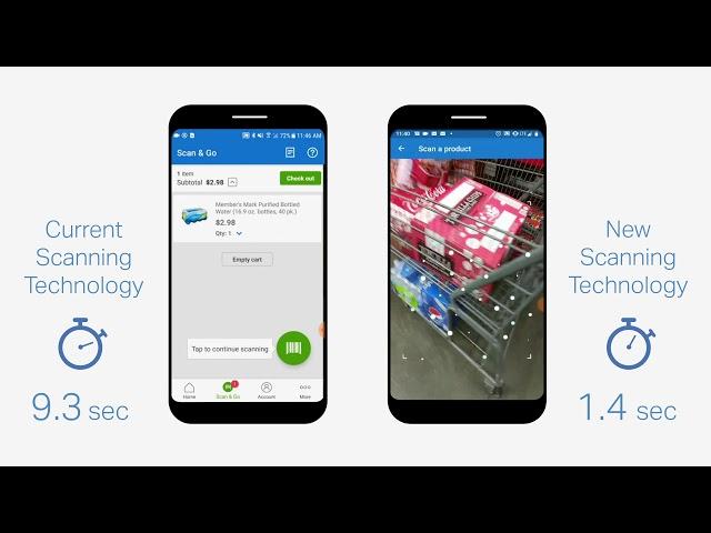 Sam's Club Now Scan + Go New Scanning Tech