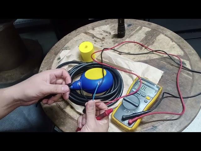 MAC3 Float Switch Wiring and contact testing | Wiring connection