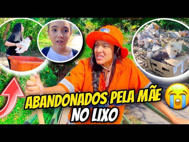 ABANDONADOS NO LIXO PELA MÃE!!!!  *novelinha*