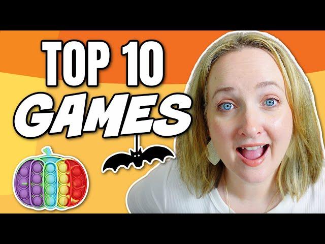 TOP 10 Fall Halloween Party Games of 2021 | DIY HALLOWEEN GAMES For Kids & Families