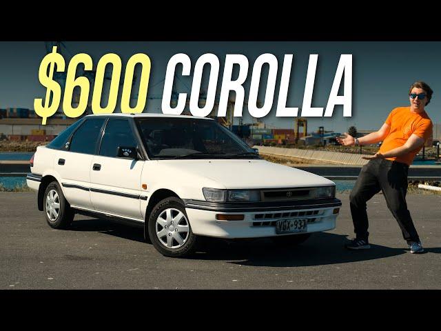 I Bought A $600 Toyota Corolla From 1992...