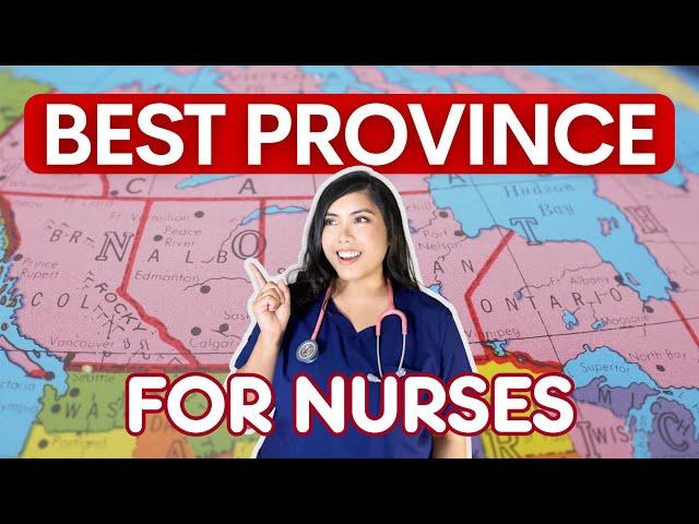 Which is the Best Province for Registered Nurse in 2024?