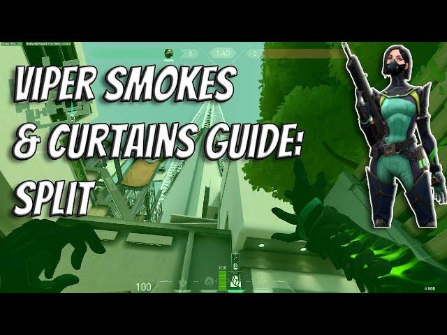 Viper smoke & curtain map guide: split