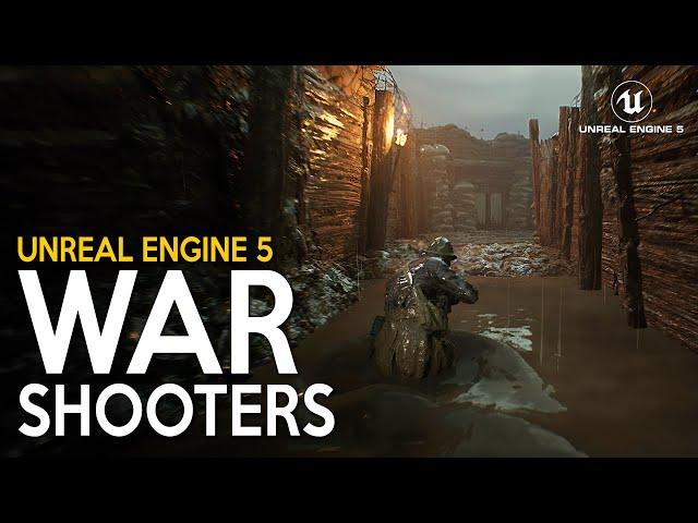 TOP 15 ULTRA REALISTIC War Shooter Games in Unreal Engine 5 coming in 2024 and 2025