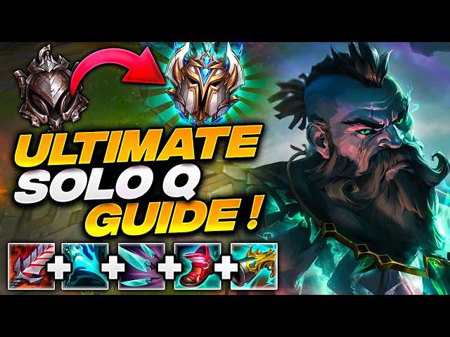 THE ULTIMATE Season 13 Gangplank Runes & Item Guide To Climb SoloQ!