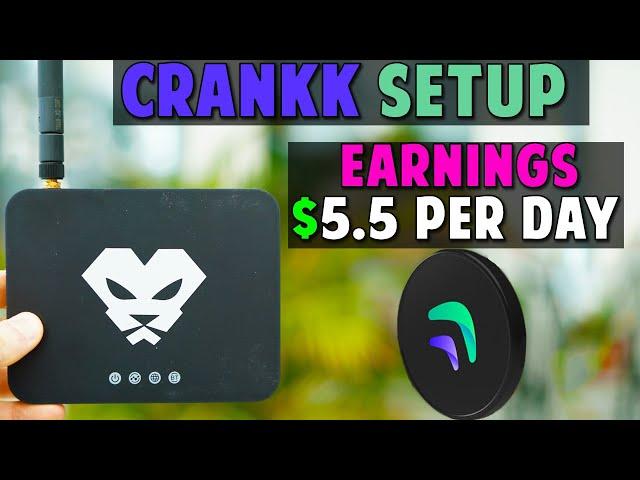 Crankk Crypto Miner Setup Guide - My Earnings & Price Prediction