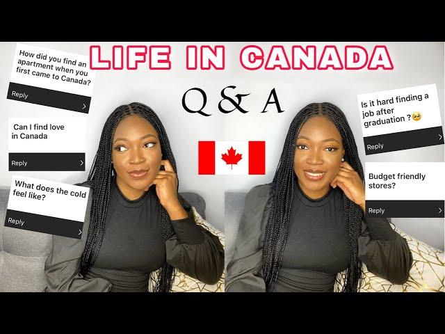 LIFE IN CANADA Q & A  | FINDING LOVE, IS IT LONELY?  HOW COLD DOES IT GET? 