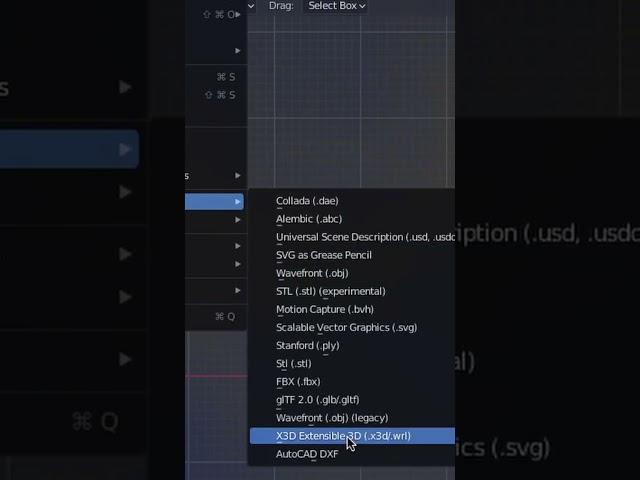 AutoCAD Dosyaları Blender'a Nasıl eklenir ? #shorts