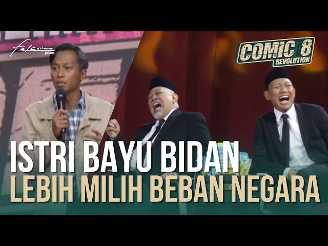 Eliminasi Day 10 | Istri Bayu Bidan Lebih Milih Beban Negara #Comic8Revolution