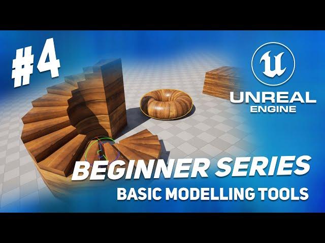 Unreal Engine 5 Beginner Series - Basic Modelling Tools!