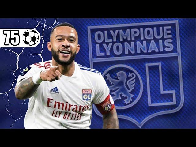 Memphis Depay - All 75 Goals for Lyon  ( 2017-2021 )