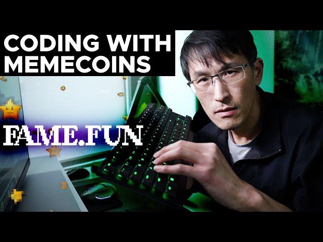 Coding with Memecoins - Launching Fame.fun (full-stack web3 programming)