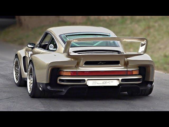 NEW Singer DLS Turbo INSANE Sounds | Straight Piped 700HP Flat-Six | Modern Looking Porsche 935