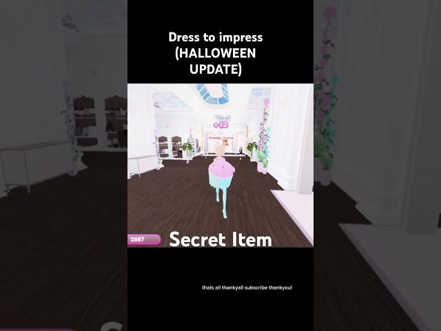 Dress to impress secret item (secret outfit) #dresstoimpress #dresstoimpressrobloxcodes #dressup #ph