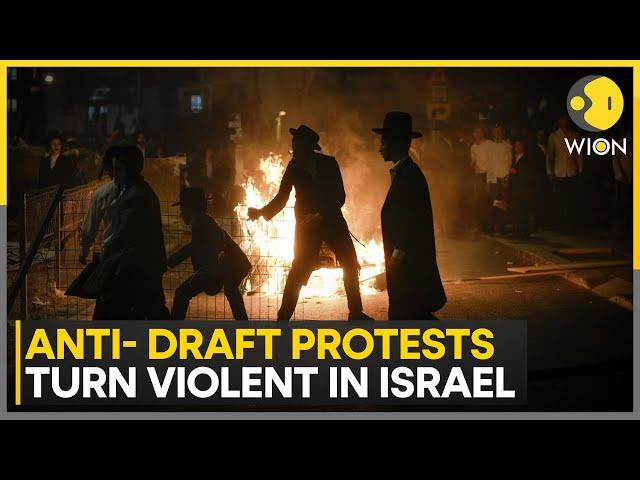 Anti-draft protests turn violent in Jerusalem, will not stop until victory is achieved: Netanyahu