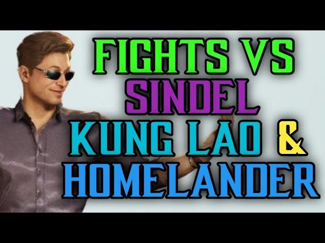 Fights VS Sindel, Kung Lao & Homelander | Johnny Cage High Level Ranked Gameplay | Mortal Kombat 1