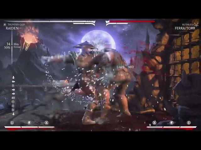 One of the harder raiden combos I know #mkx