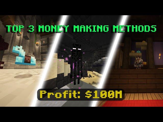 Top 3 midgame moneymaking methods | Hypixel skyblock