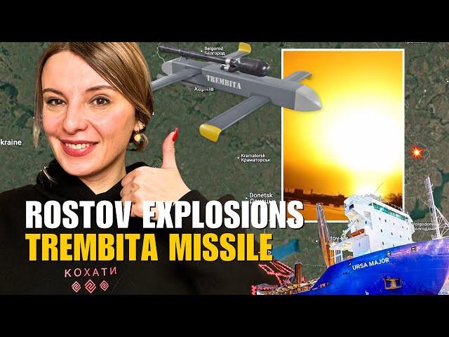 RUSSIAN SHIP SINKS, ROSTOV NEW EXPLOSIONS, TREMBITA MISSILE Vlog 903: War in Ukraine