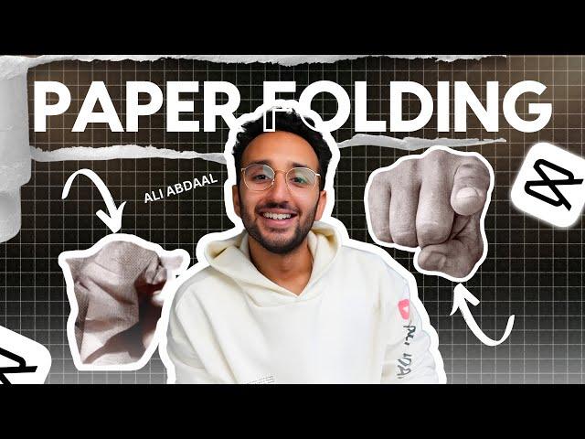 How to do Ali Abdaal Paper Transition Effect | CapCut Tutorial