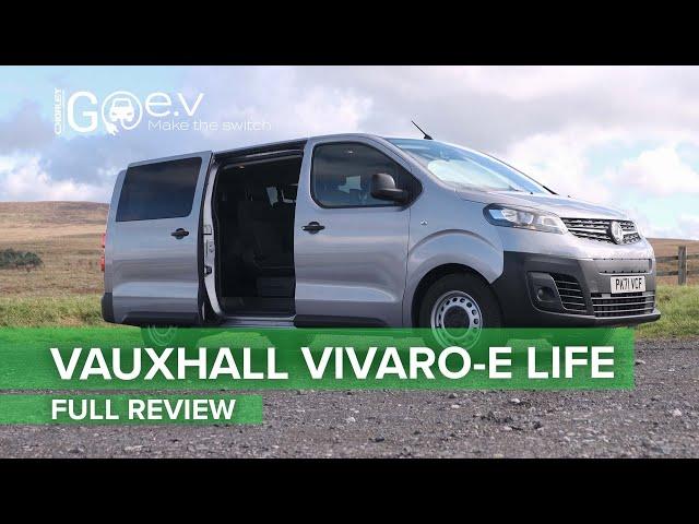 GoEV | 2021 Vauxhall Vivaro-e Life Full Review | 100% ELECTRIC van!