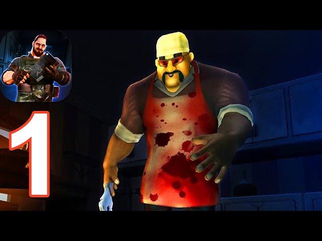 Scary horror butcher 3d game 2020 - Gameplay Walkthrough Part 1 (Android,iOS)