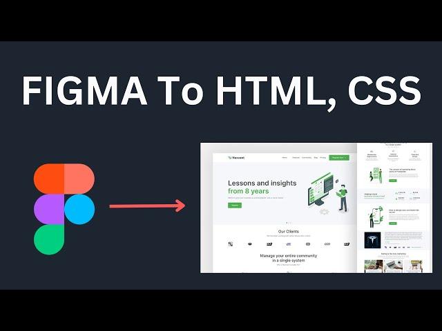 Figma To HTML CSS In 5 Minutes