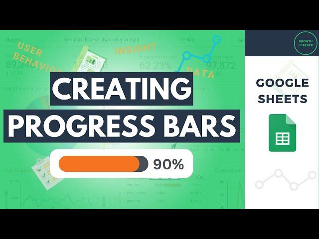 Creating Progress Bars in Google Sheets