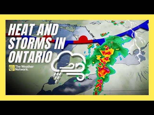 Severe Storm Threat With Possible Rotation Before Heat Breaks In Ontario