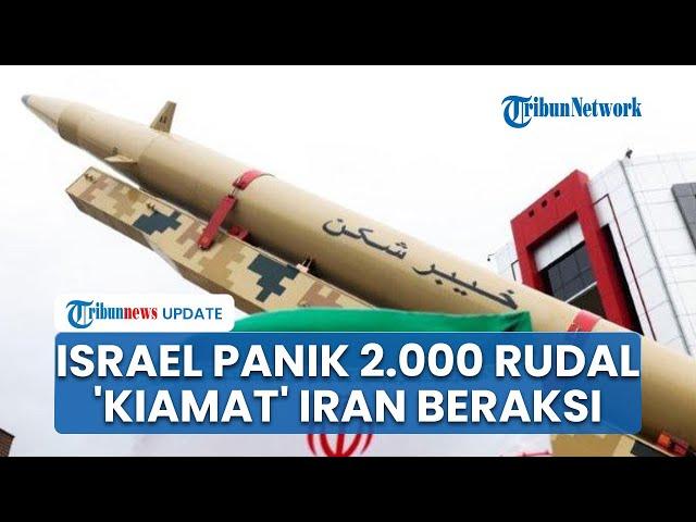 Iran Mendadak Luncurkan 2.000 Rudal Baru Tak Terdeteksi, Padahal Sempat Klaim Tunda Serang Israel