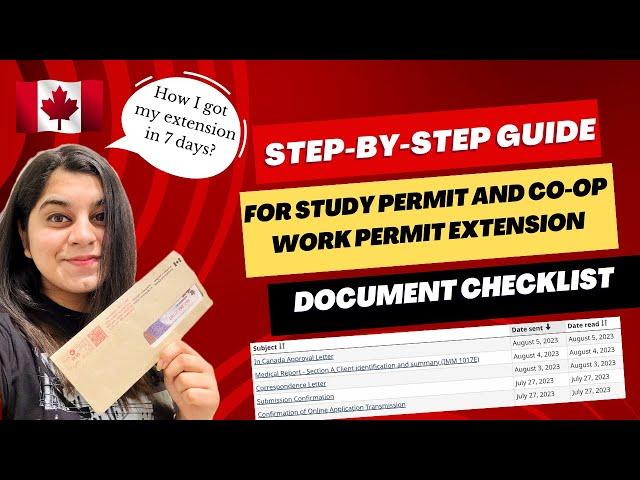 HOW I GOT MY STUDY PERMIT EXTENSION IN 7 DAYS || 2024 UPDATED VERSION || FILL THE IMM5709e FORM