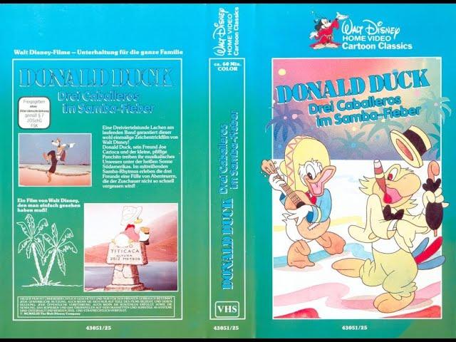 Saludos Amigos German VHS Opening (Disney) 1986?