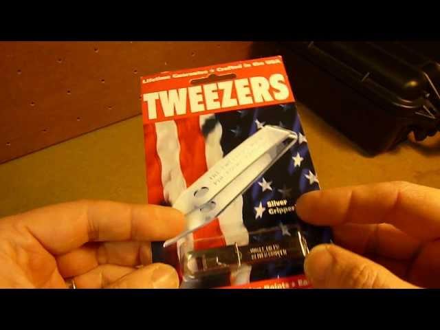 UNCLE BILL'S Sliver Gripper Tweezers - First Impressions REVIEW