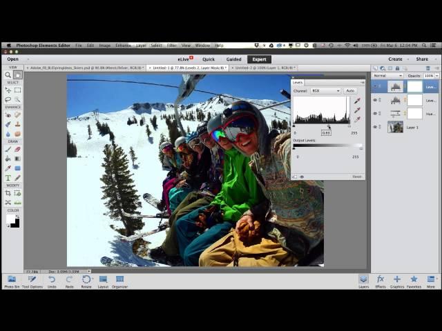 How to Remove a Grey Color Cast in Photoshop Elements