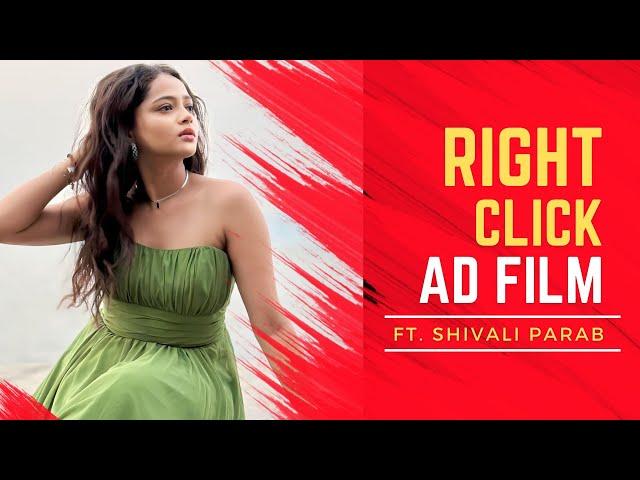 Shivali Parab Ad Film 2018 ( Hasya Jatra Fame ) | Right Click Ad