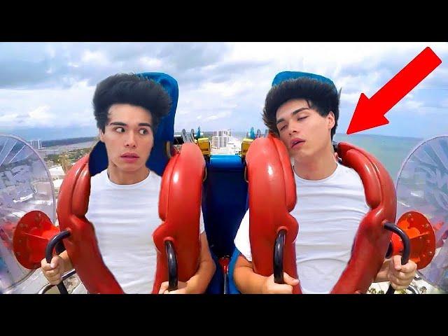  Riding the World's Scariest Rollercoasters! PASSED OUT 