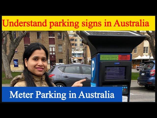 How to use parking meter|Parking signs in Australia|Meter parking in Australia @Sovikvlogs #parking