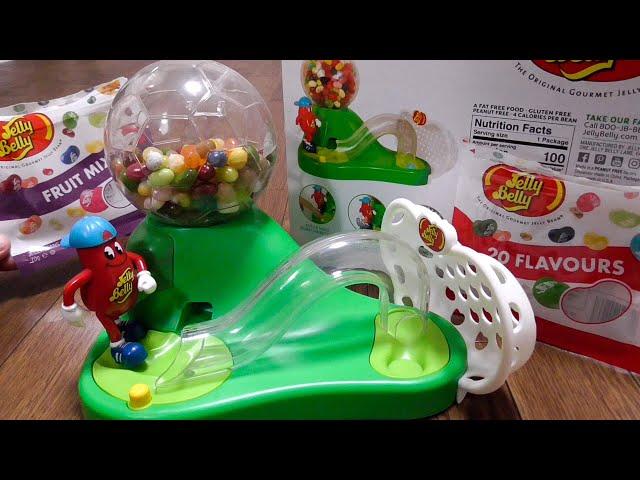 Mr. Jelly Belly Soccer Player Beans Machine Candy Dispenser